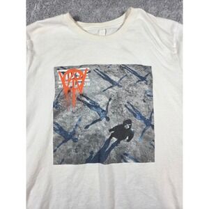 Muse Absolution Album Cover Graphic T-Shirt White Bella Canvas Large Mens